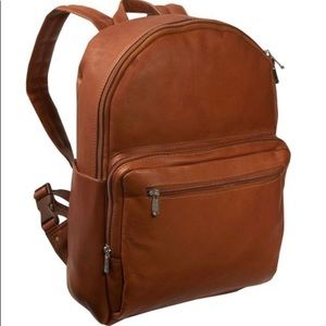 Piel traditional leather backpack
